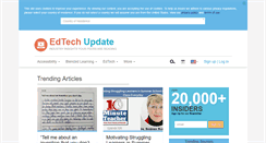 Desktop Screenshot of edtechupdate.com
